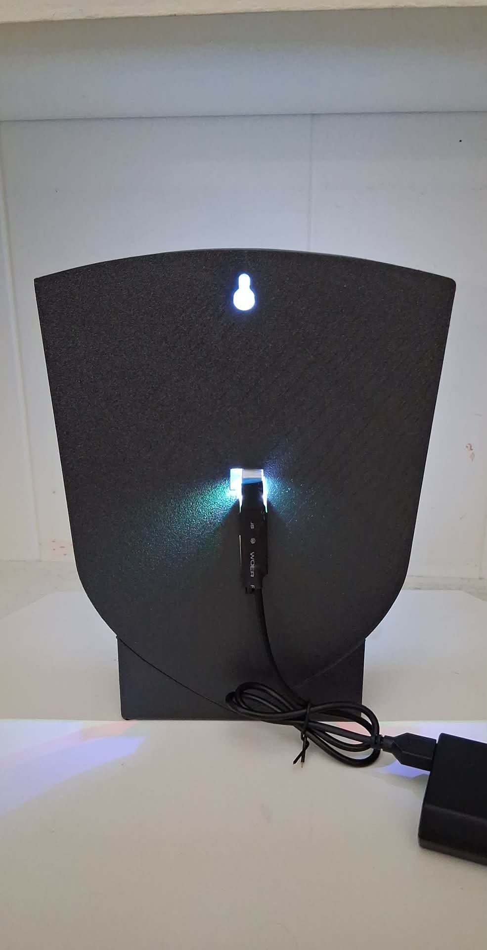 Porsche Good BW LED light box – custom 3D printed – Lit Layer Creations